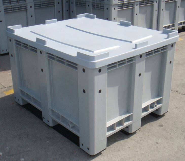 Plastic Moving Bins,storage bins with lids - PalletBoxSale