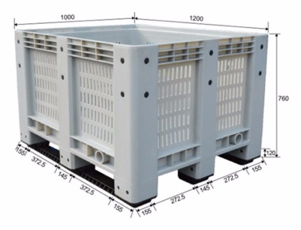 Used Plastic Pallet Boxes For Sale