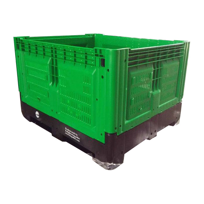 Waterproof plastic pallet box/ plastic storage box/ plastic food
