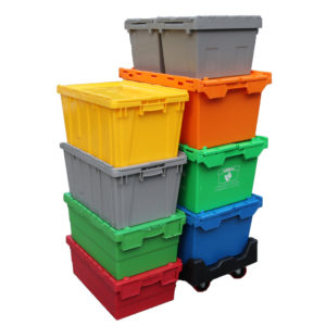 plastic shipping totes