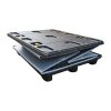 Plastic collapsible gaylord box
