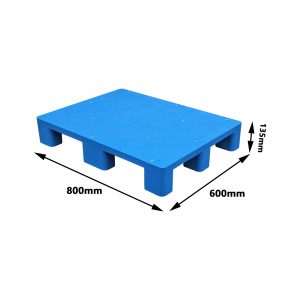 Stackable Plastic Half Pallet
