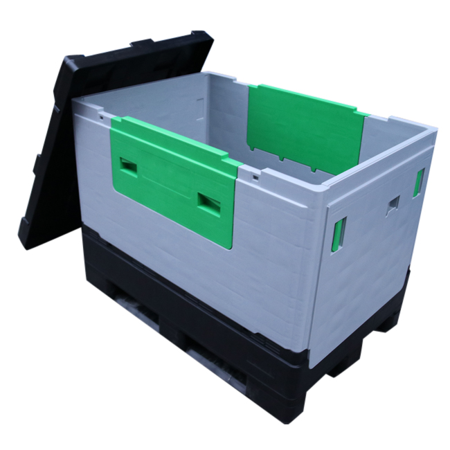 Euro Standard Solid Wall Foldable Pallet Box